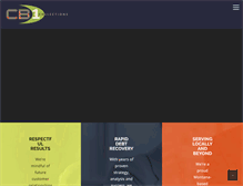Tablet Screenshot of cb1collections.com